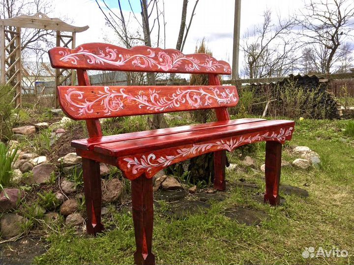 Скамейка, лавочка «Ажур»