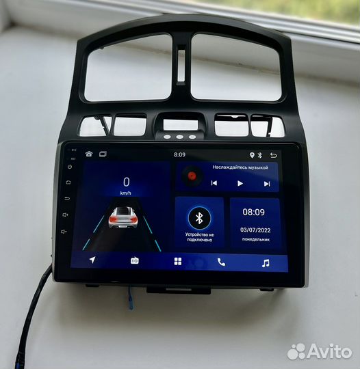 Магнитола Hyundai Santa Fe 2000-2012 Android