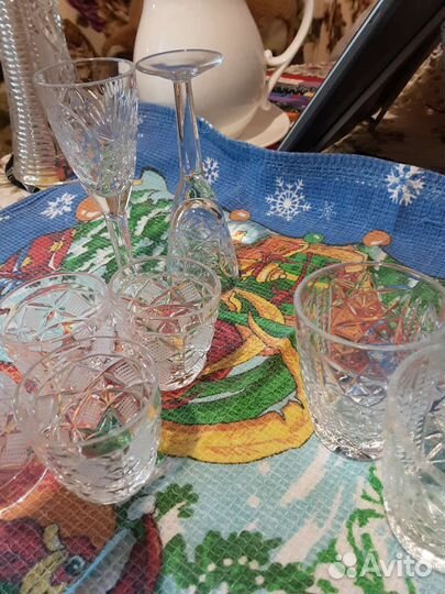 Рюмки хрустальные из СССР