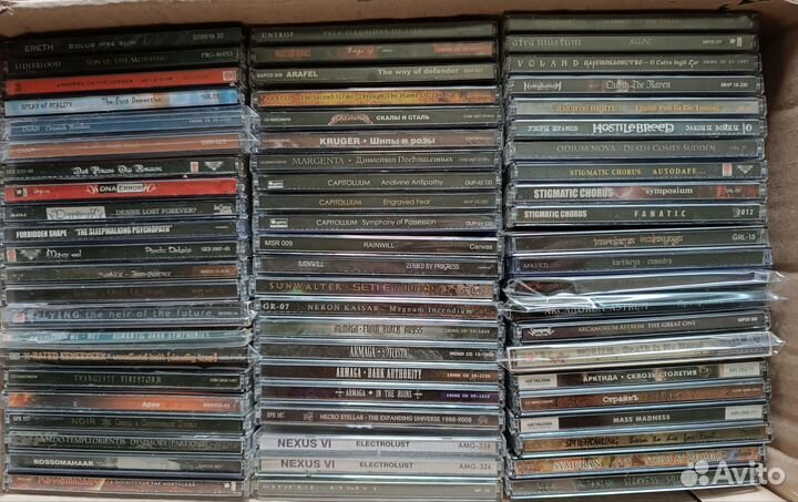CD диски русский metal, black, death, doom