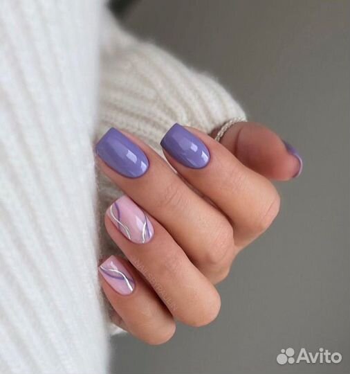 Комбинированный маникюр