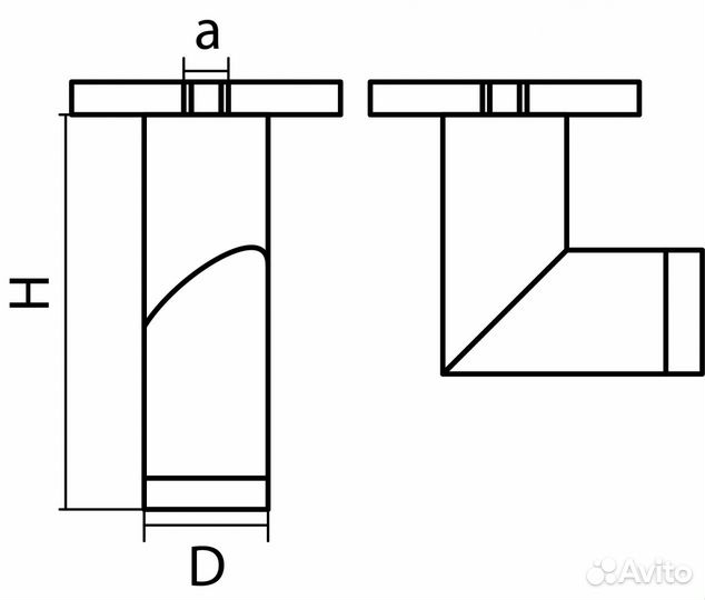 Спот настенно-потолочный Lightstar 1 лампа Китай