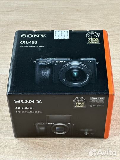 Sony Alpha A6400 kit 16-50mm Новый