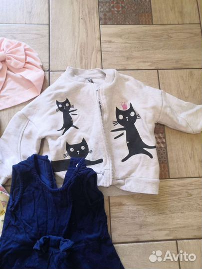 Одежда для девочки 74 размер пакетом