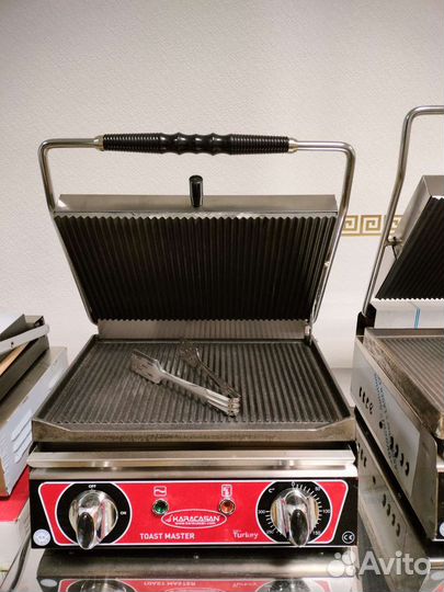 Гриль контактный прижимной тостер