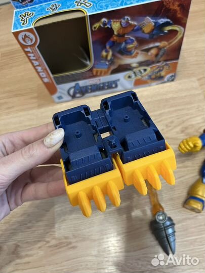 Игровой набор marvel танос и транспорт hasbro