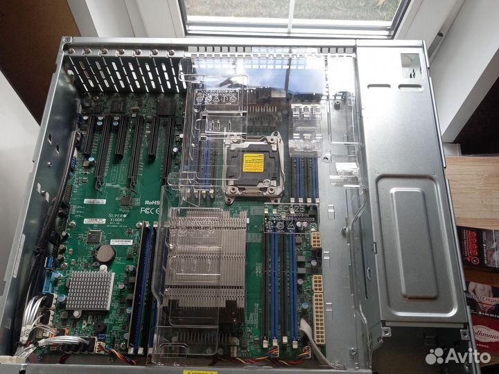 Корпус Supermicro 825-7 X10DRi SYS-6028R-TR