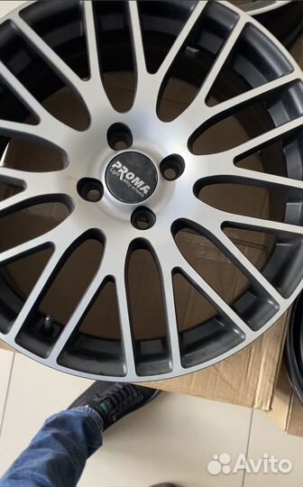 Литые диски r17 4х100