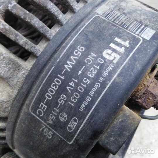 Генератор 115 ампер Ford Galaxy