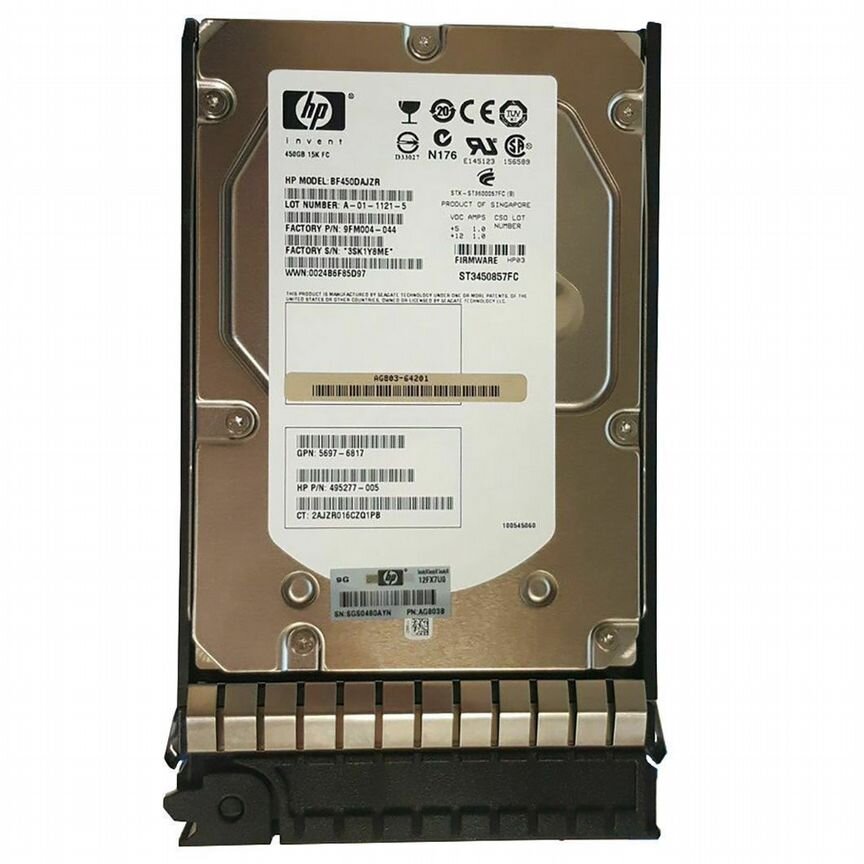 [454412-001] Жесткий Диск Hp Eva 450gb Fibre Channel 454412-001