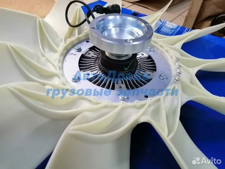Вискомуфта Вольво фм двигатель D13C с крыльчаткой