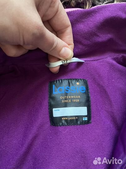 Зимний комбинезон для девочки 122 lassie