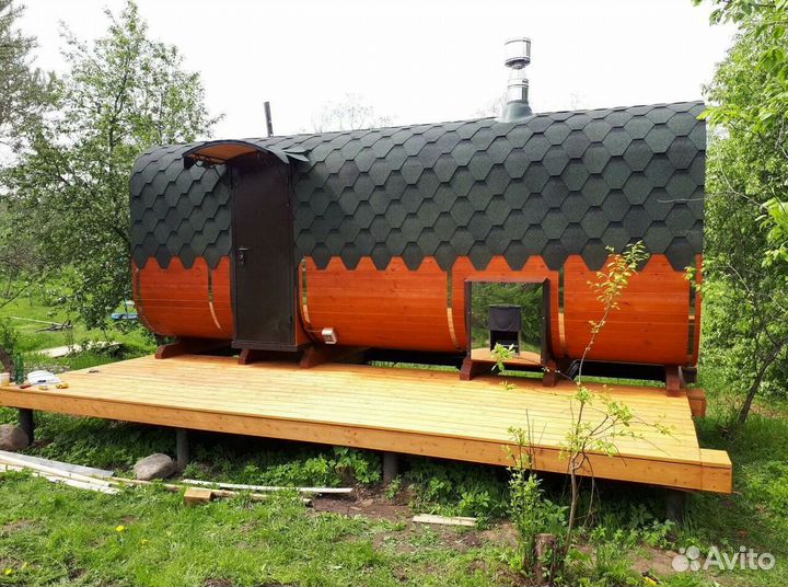 Баня Бочка / Баня квадро