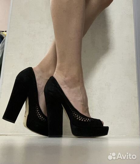 Туфли замшевые mascotte