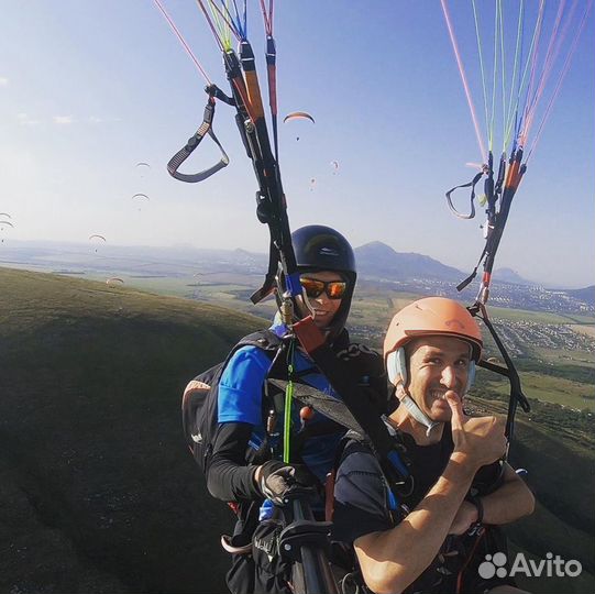 Полет на параплане