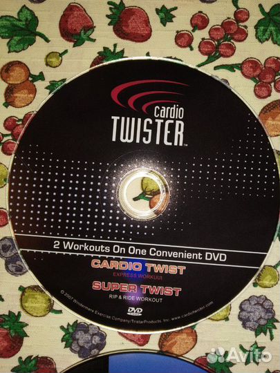 Диски для велокардиотренажера Cardio Twister. 2 шт