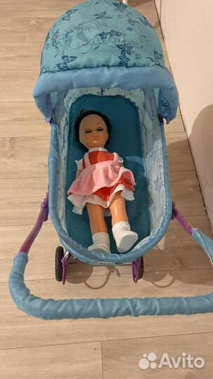 Игрушечная детская коляска