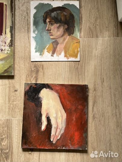 Картина маслом на холсте ручная работа