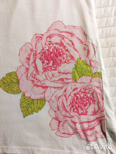 Летний комплект (бриджи + топ), на 10-11 лет