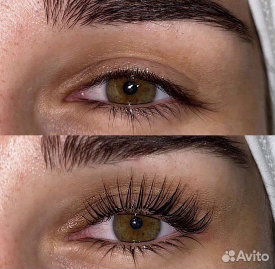 Ламинирование ресниц + окраска + ботокс