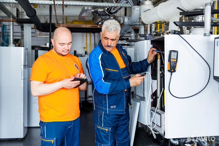 Пусконаладка и замена газового котла