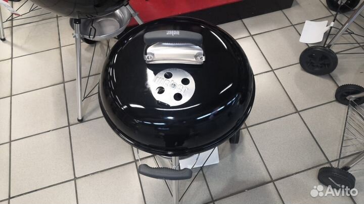 Угольный гриль Weber Compact Kettle 47 см черный