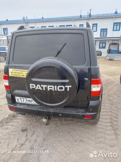 УАЗ Patriot 2.2 МТ, 2016, 197 915 км