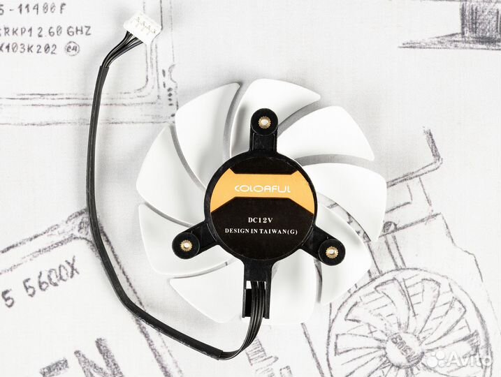 Вентилятор для Colorful RTX 3060 3070 3080 igame
