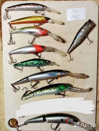 Воблеры и силиконовые приманки