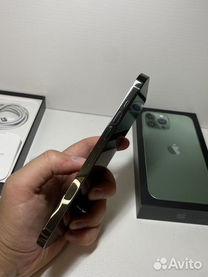 iPhone 13 Pro Max 256гб 99акб, 8 мес. ему, зеленый