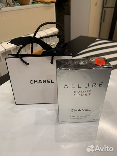 Chanel allure home sport 100мл