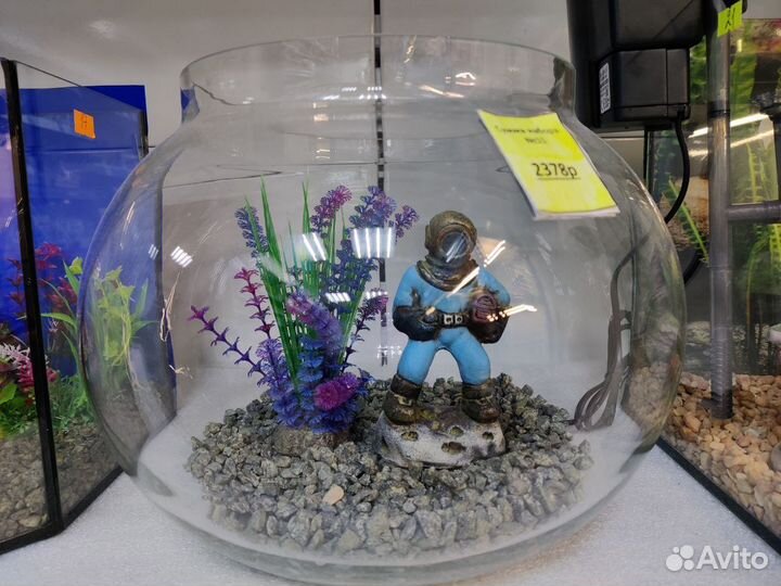 Готовые аквариумы для рыбок