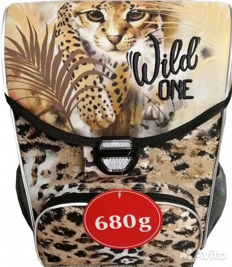 Ранец ErichKrause ErgoLine 15L Wild Cat