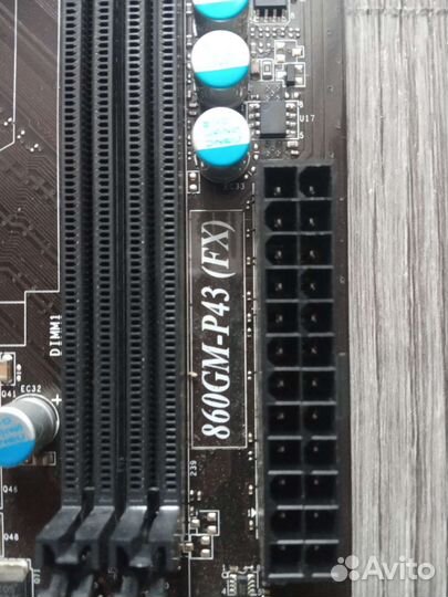 MSI 860GM-P43 (FX) сокет am3+