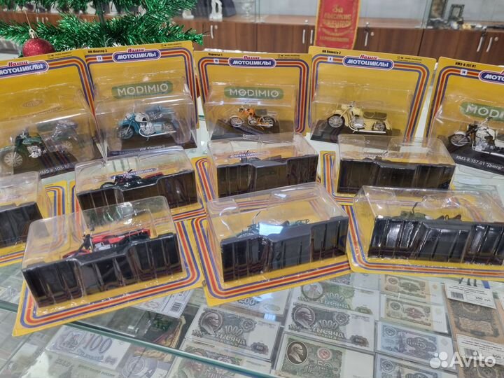 Модель мотоцикла 1:24