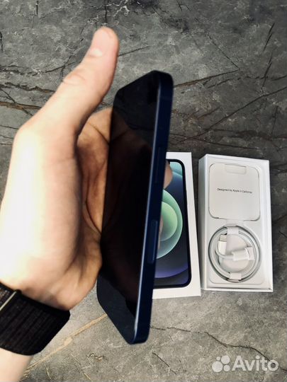 iPhone 12 Mini - В идеале 128 Синий 96 акб