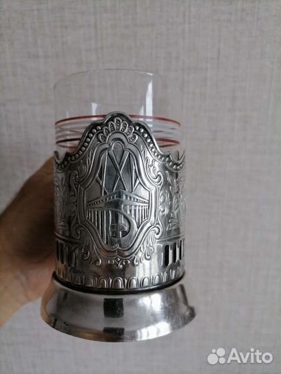 Подстаканники мельхиоровые СССР