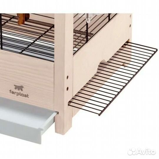 Клетка для птиц ферпласт ferplast и2домика большие