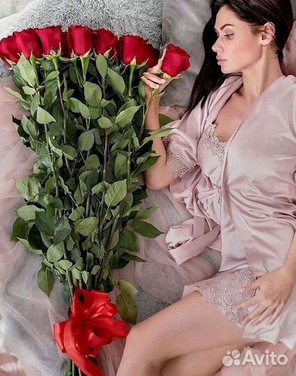 Высокие розы Букеты с доставкой