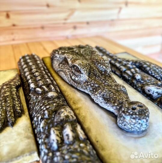 Модульная картина Крокодил