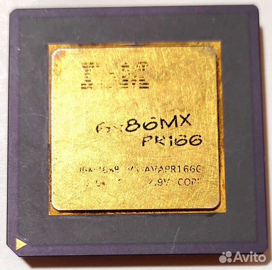 Процессор IBM 6x86MX PR166 в коллекцию