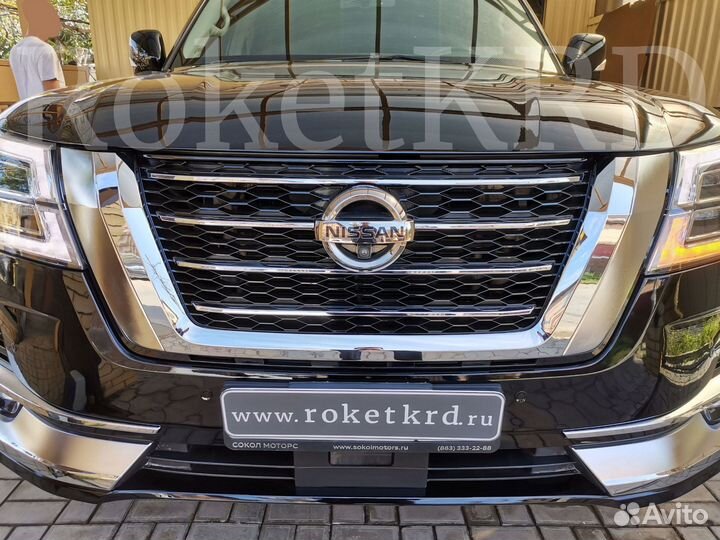 Рестайлинга Nissan Patrol y62 в 2021 г