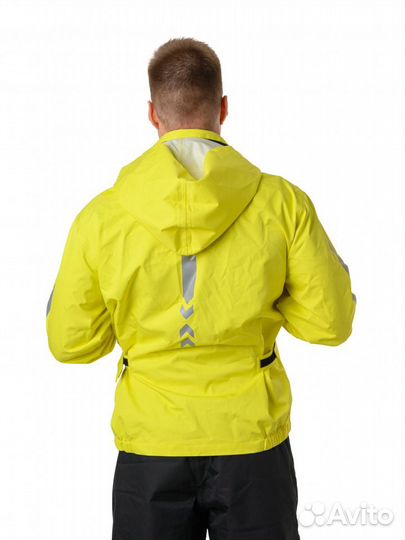 Дождевик (куртка+брюки) Starks yellow black S