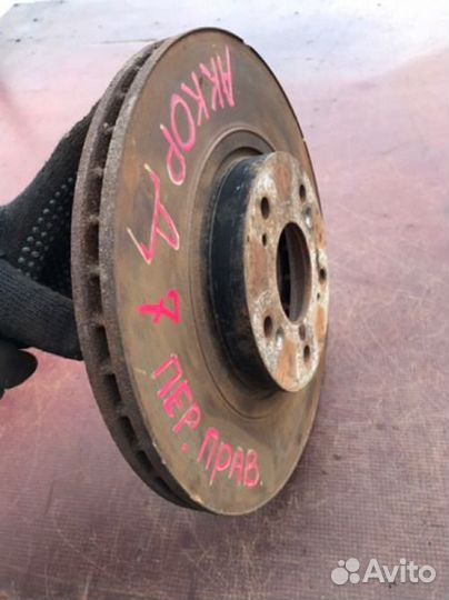 Тормозной диск передний Honda Accord 7 2.0