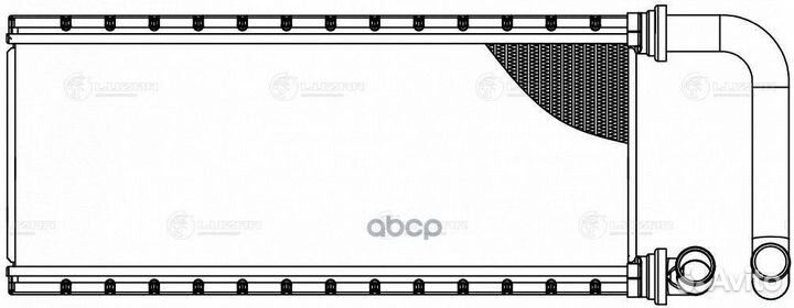 Радиатор отоп. для а/м Isuzu NPR75/NQR90 (07)