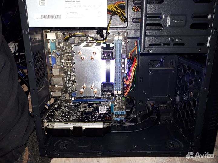 Бюджетный игровой пк 4 ядра/8gb/240ssd/GTX 1050