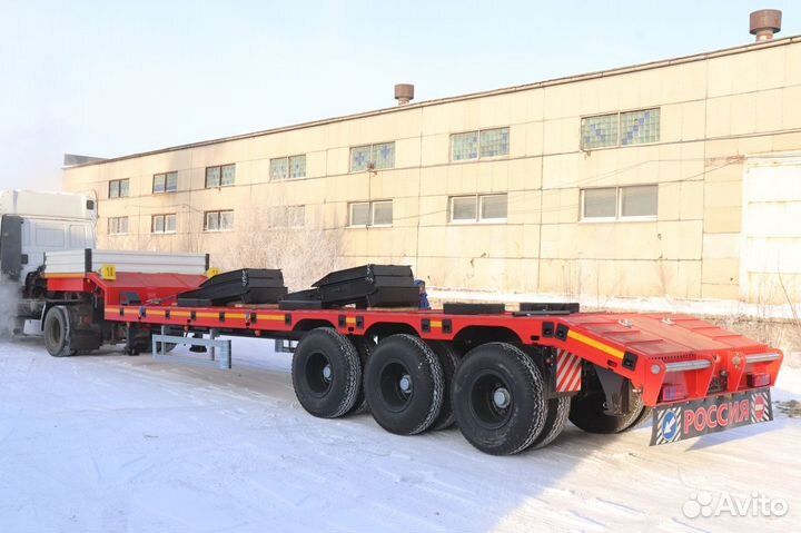 Полуприцеп трал (тяжеловоз) Saab 9891, 2023