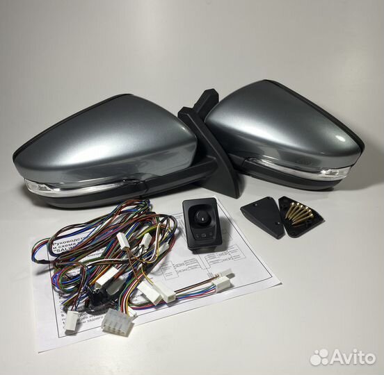 Зеркала на Ваз 2114/электропривод, в цвет