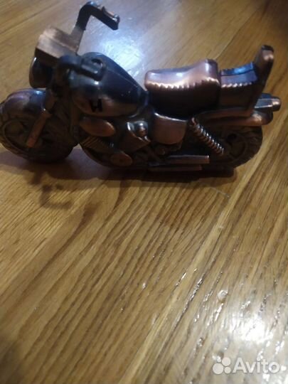 Зажигалка большая модель мотоцикла