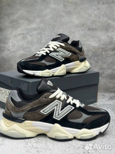 Кроссовки New Balance 9060 Brown Black (36-45)